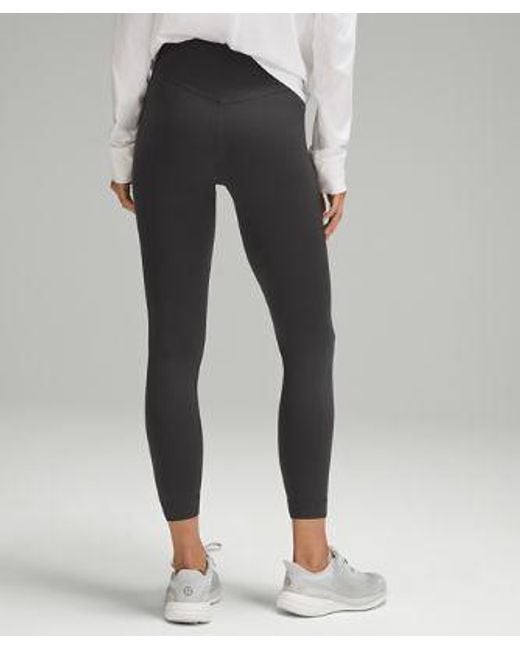 lululemon athletica Black Wunder Under Smoothcover High-Rise Tight 25"