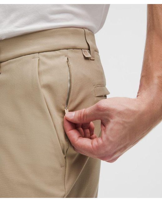 lululemon athletica Natural Abc Classic-Fit Short 9" for men