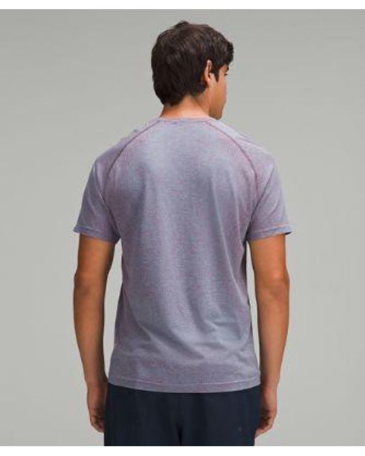 lululemon athletica Purple – Metal Vent Tech Short-Sleeve Shirt Fit – //Light – for men