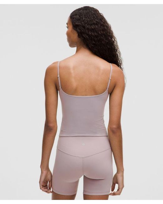 lululemon athletica Purple – Wundermost Ultra-Soft Nulu Spaghetti-Strap Adjustable Cami – – Size Large
