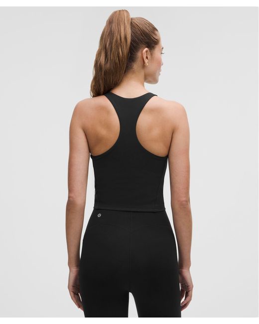 lululemon athletica Black – Wunder Train Racerback Tank Top Medium Support, B/C Cup – – Size 4