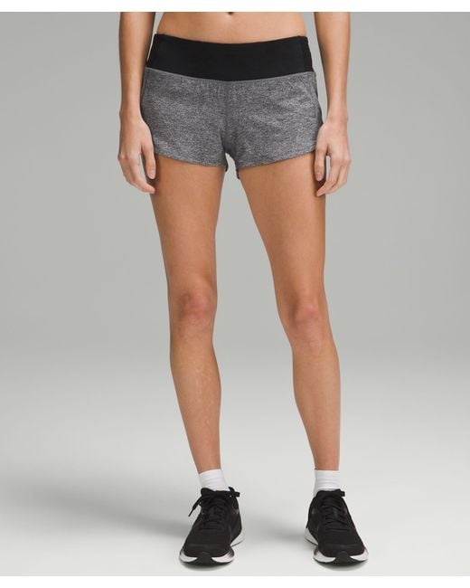 lululemon athletica Speed Up Low-rise Lined Short 2.5 in Blue