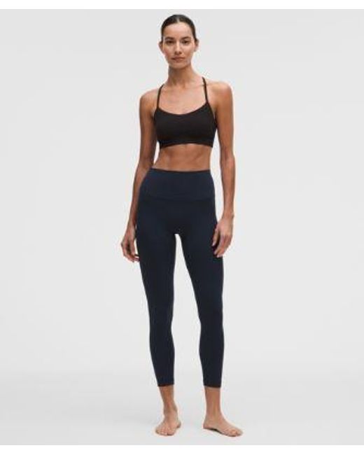 lululemon athletica Blue Align No Line High-Rise Pant 25"