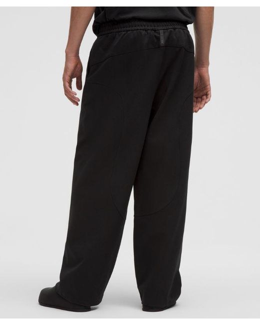 lululemon athletica Black – Ponte Wide-Leg Pintuck Trousers Slnsh Collection – – Size Large for men