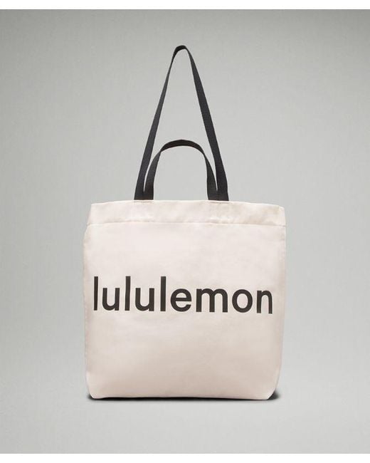 lululemon athletica Natural – Double-Handle Canvas Tote Bag 17L –