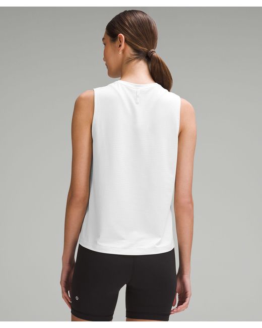 lululemon athletica White License To Train Classic-fit Tank Top