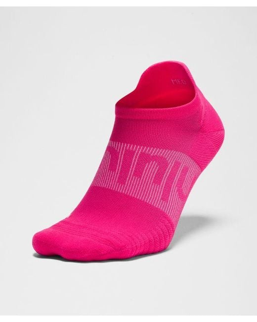 lululemon athletica Pink Power Stride Tab Socks