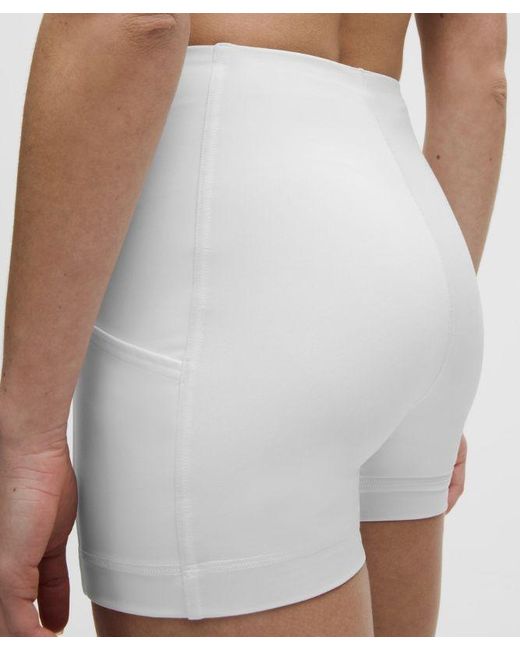 lululemon athletica Gray High-Rise Tennis Layering Short 3.5"