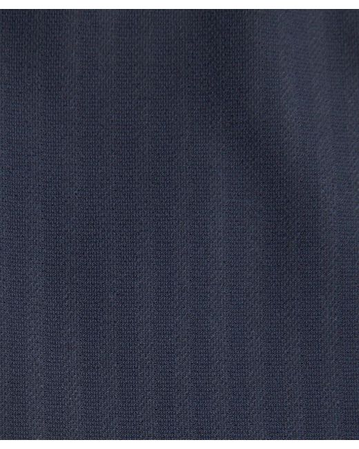 lululemon athletica Blue Striped Mesh Tennis Short 7" for men