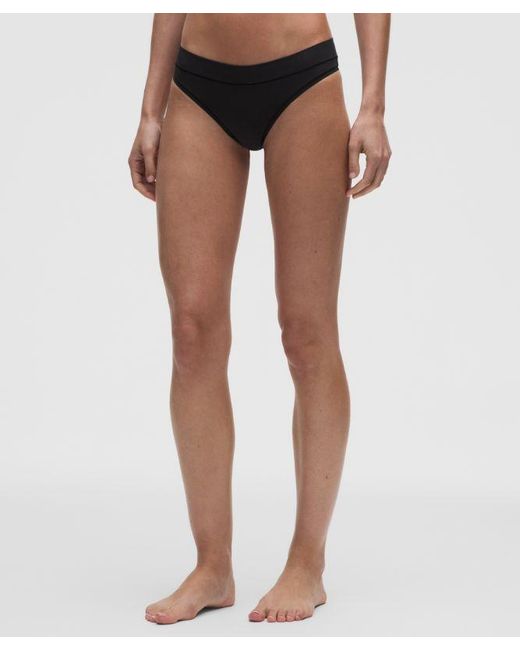 lululemon athletica Natural – Underease Mid-Rise Thong Underwear 5 Pack – /Khaki – Size Large