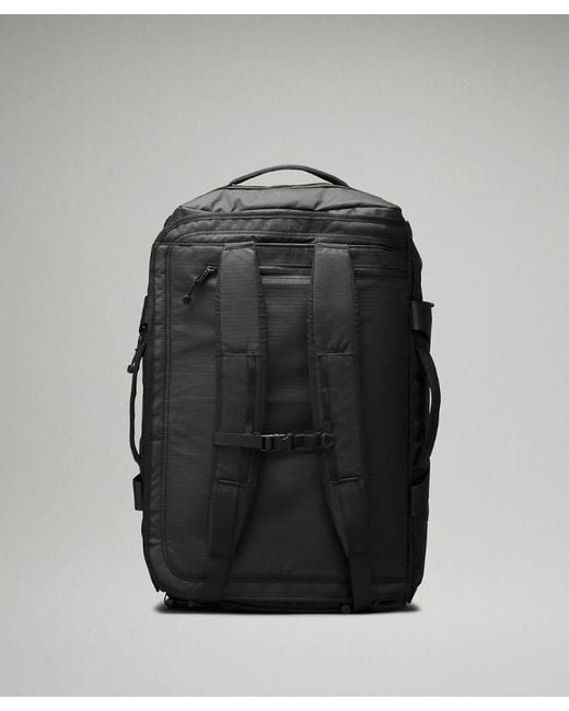 lululemon athletica 2-in-1 Travel Duffle Backpack 45l - Color Black