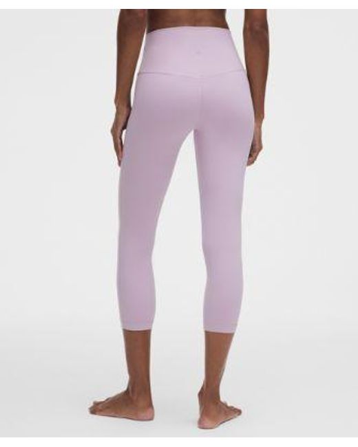 lululemon athletica Red – Align High-Rise Crop Leggings – 23" – – Size 4