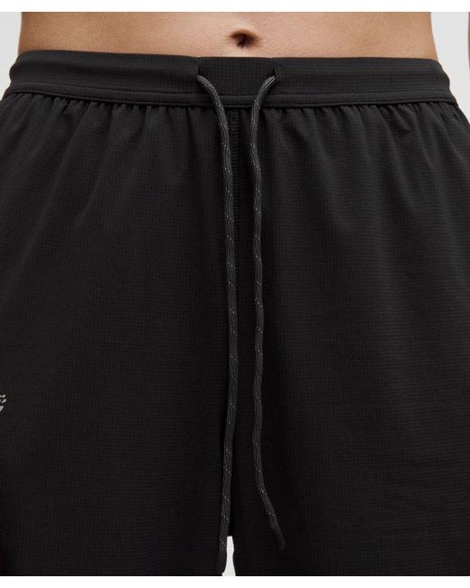 lululemon athletica Black Mile Maker Run Crew Graphic High-Rise Track Pant
