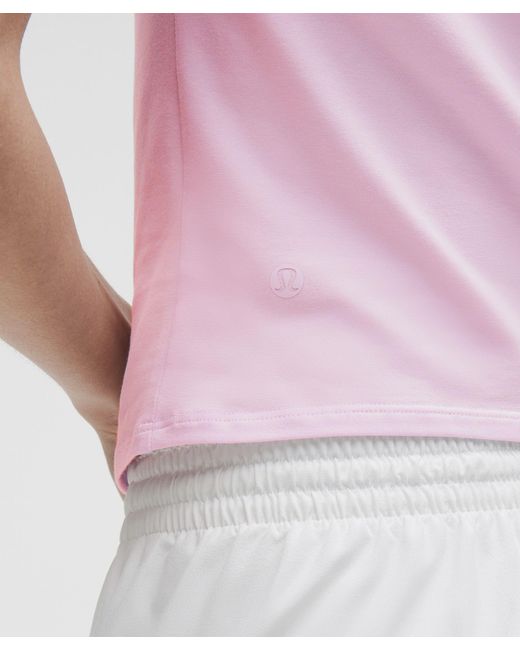 lululemon athletica Pink Organic Cotton Baby Tee