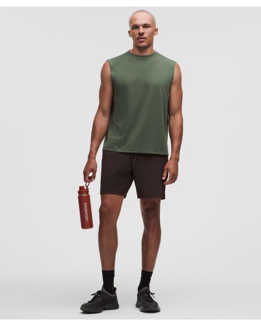 lululemon athletica Green – Easyset Training Sleeveless Shirt – – Size Large for men