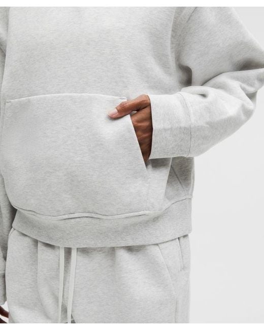 lululemon athletica Gray – Steady State Hoodie – Color Light/ – Size Large