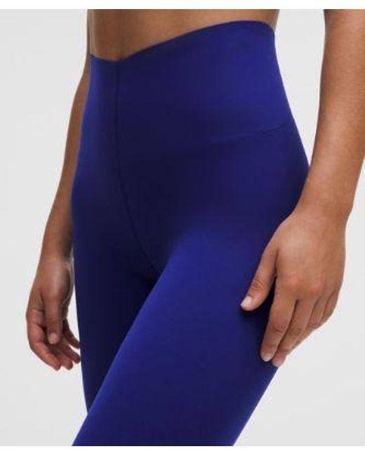lululemon athletica Blue – Glow Up Super-High-Rise Tight Leggings – 28" – – Size 4