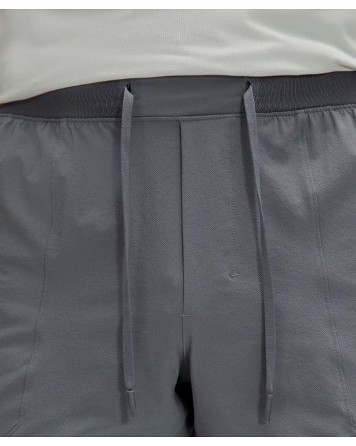 lululemon athletica Blue License To Train Linerless Short 7" for men