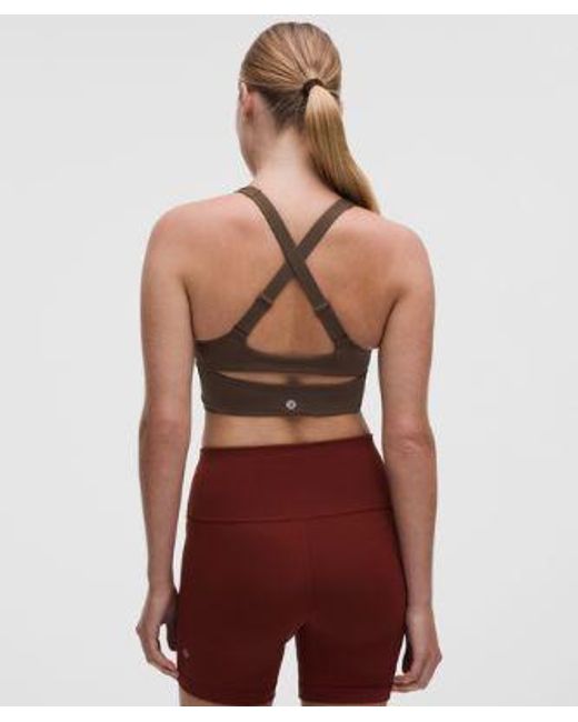 lululemon athletica Red – Like A Cloud Train Sports Bra Medium Support, B/C Cup – – Size 14