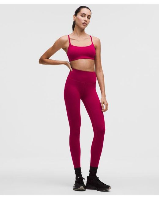 lululemon athletica Red Wunder Train High-Rise Tight 28"