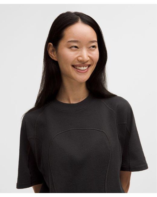 lululemon athletica Black – Organic Oversized T-Shirt Slnsh Collection – – Size Large