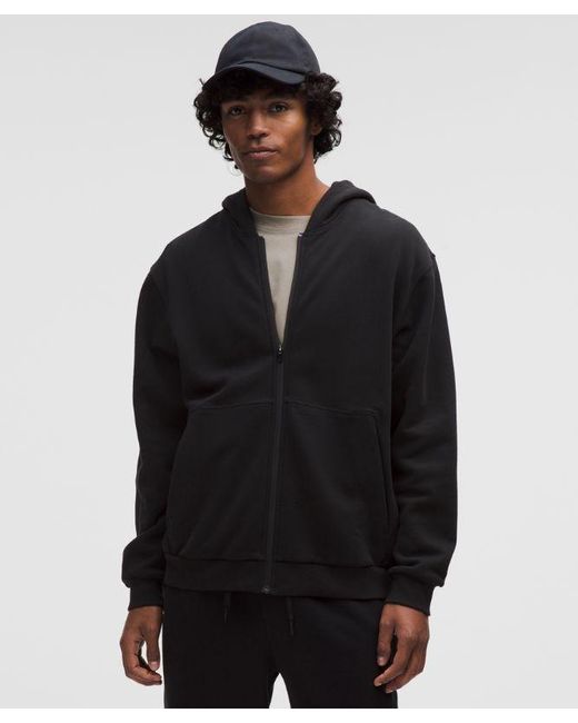 lululemon athletica Black Steady State Full-Zip Hoodie for men