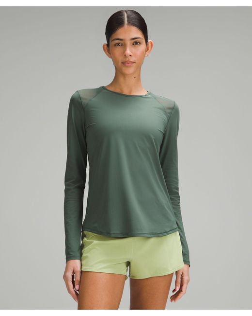 lululemon athletica Green Sculpt Long Sleeve Shirt