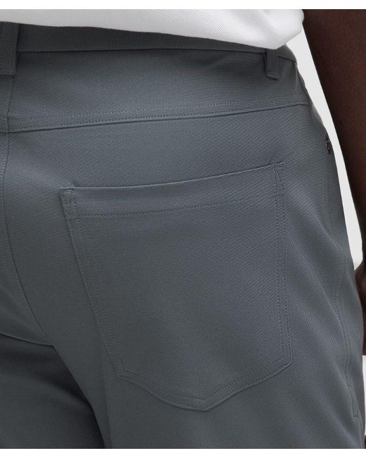 lululemon athletica Blue Abc Classic-Fit 5 Pocket Pant 34L for men