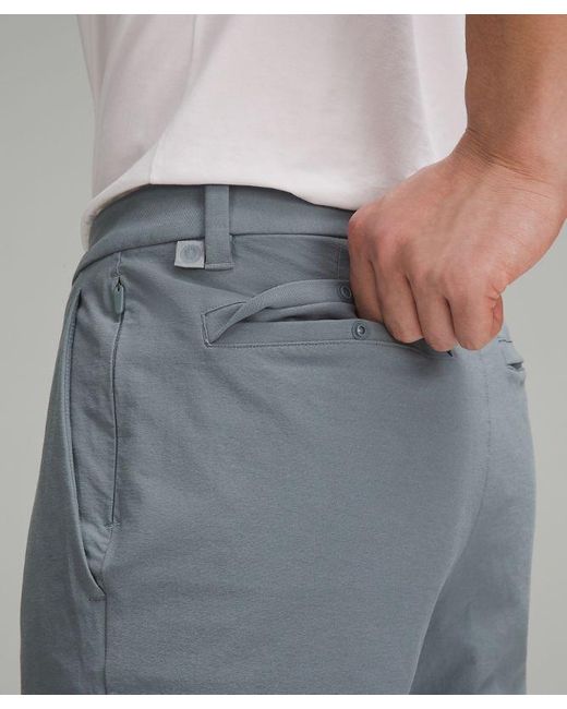 lululemon athletica Blue – Abc Classic-Fit Trousers 30"L Stretch Cotton Versatwill – – for men