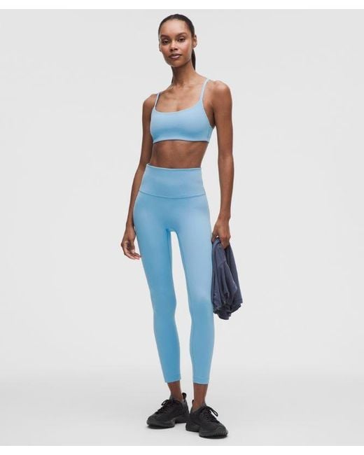 lululemon athletica Blue – Wunder Train No Line High-Rise Tight Leggings – 25" – – Size 4
