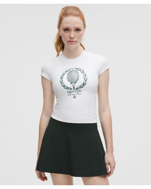 lululemon athletica Gray Organic Cotton Baby Tee