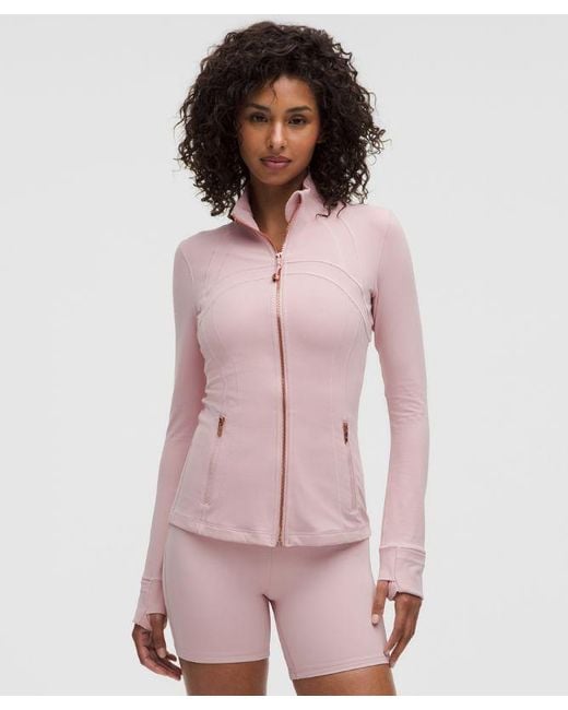lululemon Define Jacket Nulu in Pink | Lyst UK