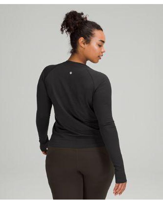 lululemon athletica Black – Swiftly Tech Long-Sleeve Shirt 2.0 Race Length – –