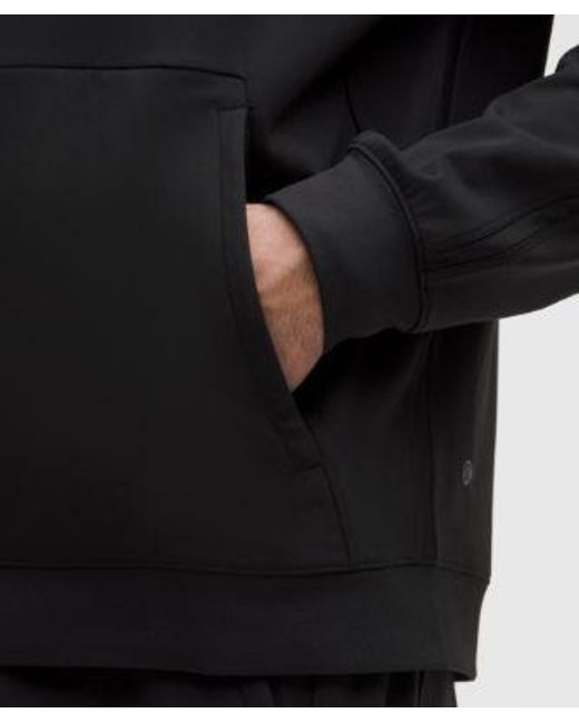 lululemon athletica Black Pace Breaker Luxtreme Track Jacket for men