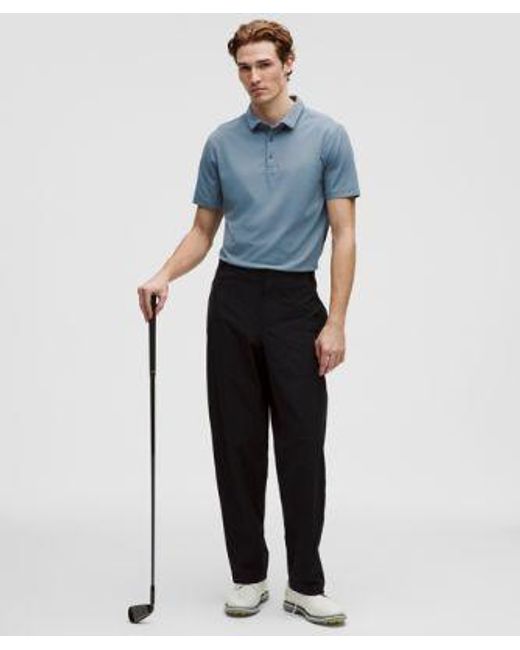 lululemon athletica Blue – Showzero Slim-Fit Polo Shirt – – Size 6 for men