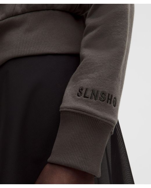 lululemon athletica Black Heavyweight French Terry Full Zip