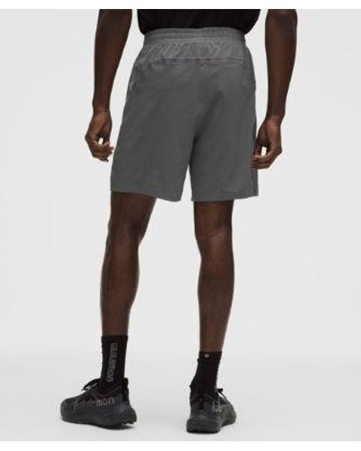 lululemon athletica Black Pace Breaker Lined Short 7" for men