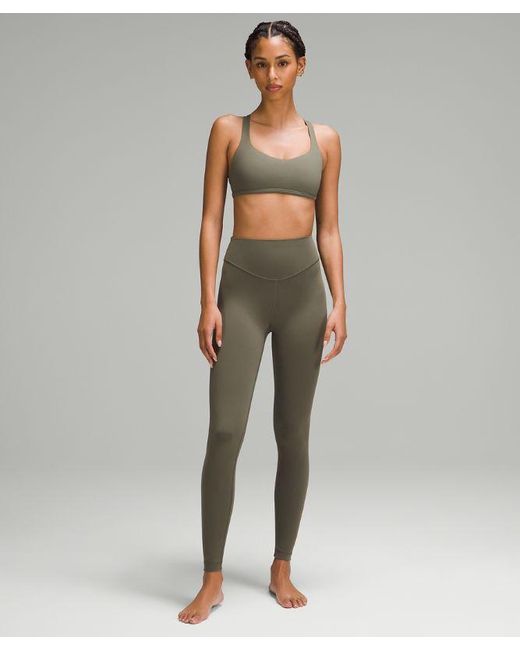 lululemon athletica Green Wunder Under Smoothcover High-Rise Tight 28"