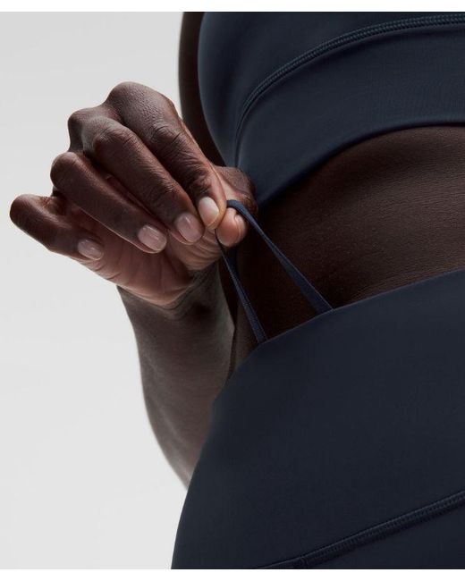 lululemon athletica Fast And Free High-rise Tight Leggings Pockets - 28" - Color Blue - Size 8