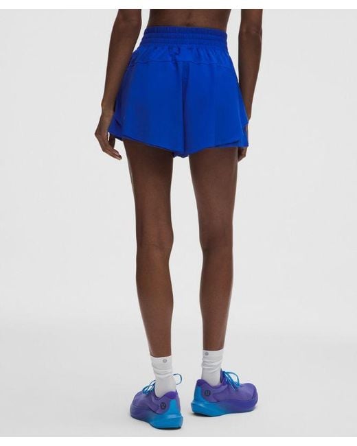 lululemon athletica Blue Shake It Out High-Rise Running Short 2.5"