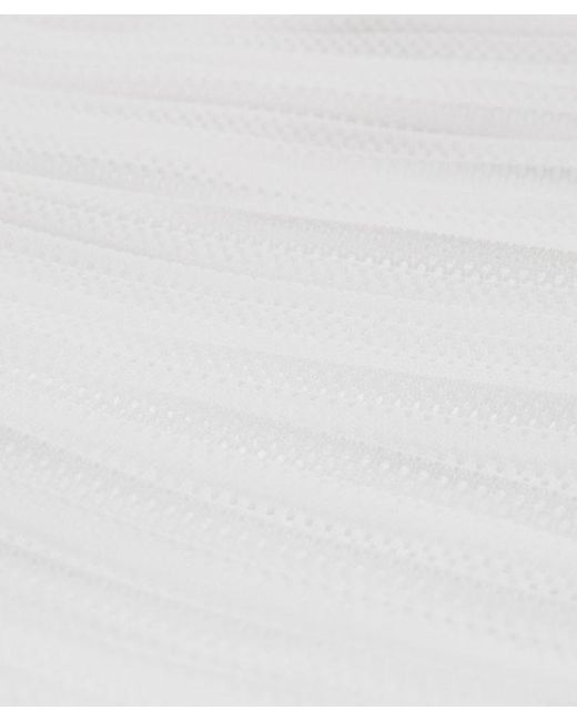 lululemon athletica White – Ace Advantage High-Rise Pleated Tennis Shorts – 2" – – Size Large