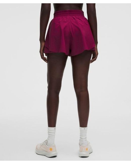 lululemon athletica Pink Shake It Out High-Rise Running Short 2.5"