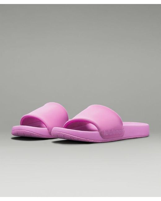 lululemon athletica Pink – Restfeel Slides – –