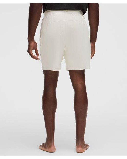 lululemon athletica Black – Nulu Classic-Fit Yoga Shorts – 7" – – Size Large for men
