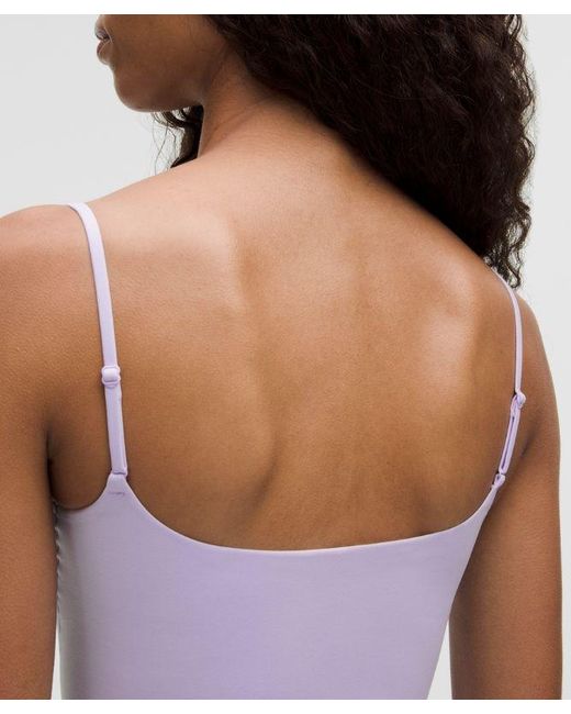 lululemon athletica Purple – Wundermost Ultra-Soft Nulu Spaghetti-Strap Adjustable Cami – –