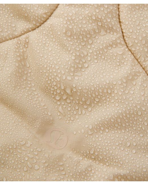 lululemon athletica Quilted Light Insulation Cropped Jacket in Natural