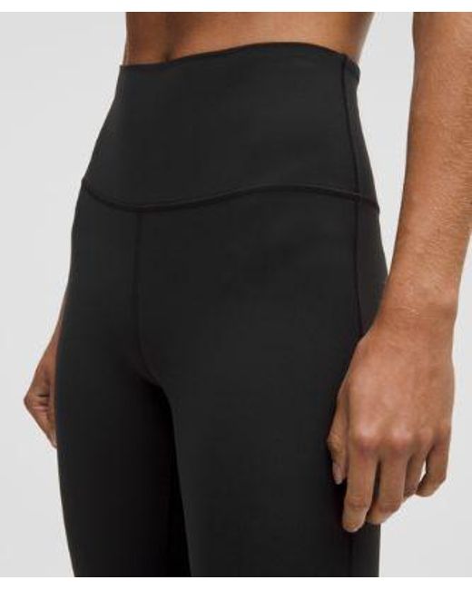 lululemon athletica Black Align High-Rise Mini-Flare Pant