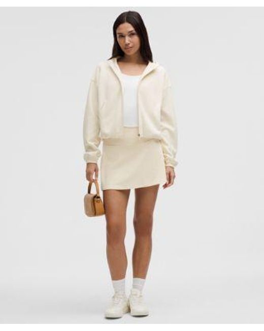 lululemon athletica Natural Softstreme Full-Zip Hoodie