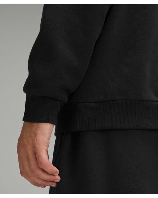 lululemon athletica Black Steady State Full-Zip Hoodie for men