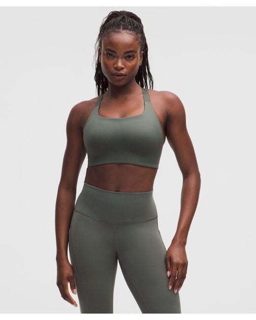 lululemon athletica Multicolor Ultralu Square-Neck Workout Bra